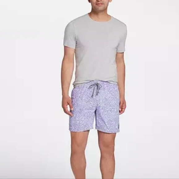 NIKE Shark Lap 6.5" Volley Swim Trunks Color‎ Atomic Violet Mens Size L Swimming - Picture 3 of 15